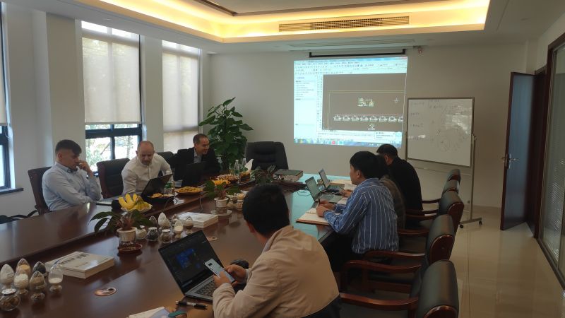 歐盟客戶訂購(gòu)非標(biāo)滾筒刮板干燥機(jī)3臺(tái)