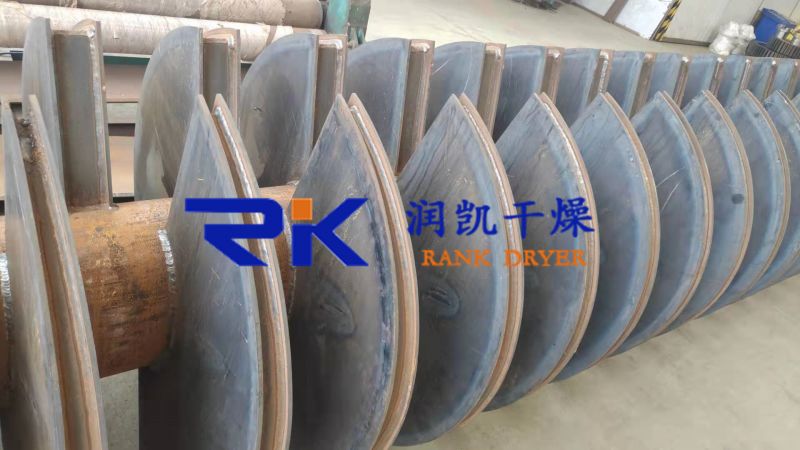 江蘇客戶訂購(gòu)非標(biāo)KJB-100型槳葉干燥機(jī)一臺(tái)